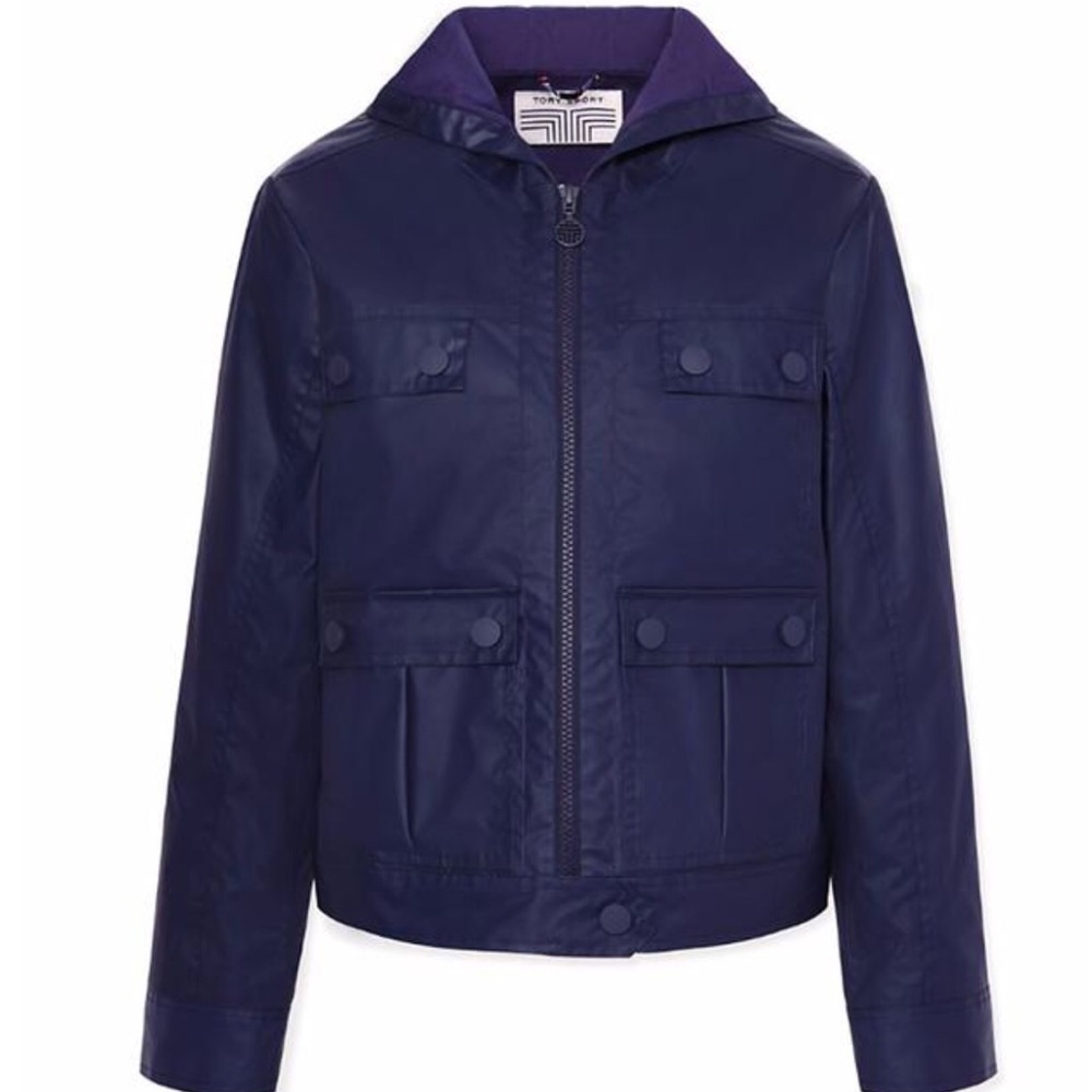 ❌SOLD❌ Tory Burch Sport Shrunken Rain Jacket - L